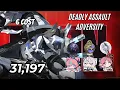 6 Cost M0W1 Aria 31197 pts Rewritten - Sanguine Sweeper Deadly Assault Adversity S2 ZZZ 3 1