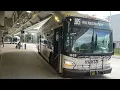 Ride on MARTA Local Bus 2013 New Flyer Xcelsior XN40 on Route 185 to Holcomb Bridge Rd