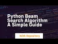 Python beam search algorithm a simple guide