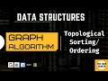 Topological Sort Graph Ordering Algorithm Sorting Graph Theory