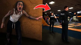 I SNUCK INTO SKY ZONE