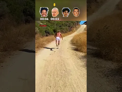 Speed VS Haaland VS Ronaldo Jr VS Ronaldo