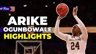 Arike Ogunbowale March Madness highlights at Notre Dame