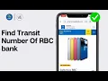 How to Find Transit Number Royal Bank of Canada Find RBC Transit Number Without Online Banking