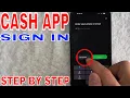 How To Sign In To Cash App