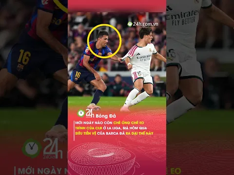 RODRI muốn XIN ÁO REAL MADRID lắm nè#24hbongda #rodri #barcelona #realmadrid #elclasico