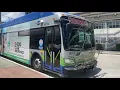 Miami Dade Transit 2018 New Flyer XN40 Xcelsior CNG On Route 120 Beach MAX Omni Bus Term