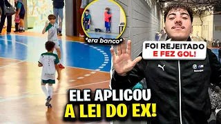 MEU IRMÃOZINHO FEZ A LEI DO EX CONTRA O TIME QUE REJEITO ELE!!