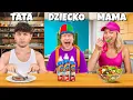 Download Lagu Jemy Jedzenie dla Taty vs Dziecka vs Mamy