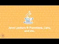 My Stem Project Java Lecture 4 Lists Functions and etc