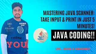 Mastering Java Scanner Take Input Print in Just 5 Minutes