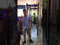 How walk-through metal detector works