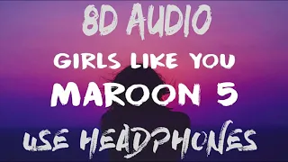 Download Maroon 5 - Girls Like You (8D Audio) ft. Cardi B [8D Nation Release] MP3