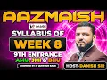 Aazmaish Week 8 AMU JMI BHU 9th Entrance Rapid PYQs Session Powered by IC Question Bank