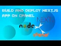 Build and deploy Next js app on cpanel Host react js node js next js website on cpanel