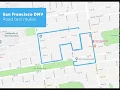 San Francisco DMV Road Test Route - powered by YoGov