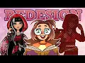 Redesigning MORE Ever After High Characters speedpaint commentary redesign ever after high