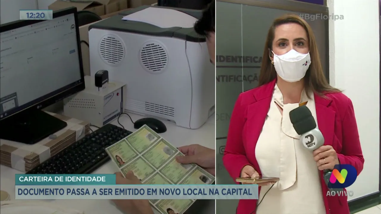 Carteira de identidade: documento passa a ser emitido em novo local de Florianópolis