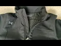 WOMEN S UNDER ARMOUR UA BARRAGE JACKET SOFTSHELL WATER RESISTANT HOODED 1300270 M