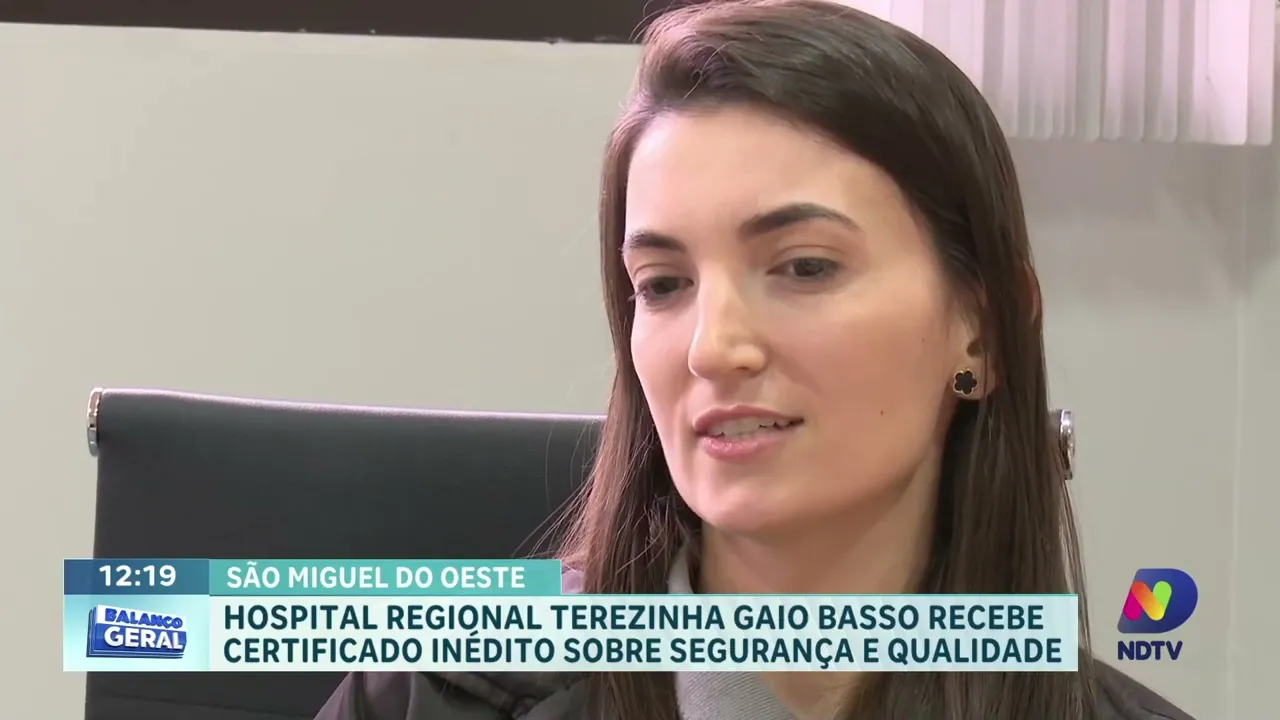 Hospital Regional de São Miguel do Oeste Recebe Certificação Inédita