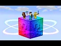Minecraft But On 1 Super GIANT Lucky Block