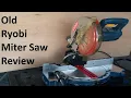Ryobi 10 inch Compound Miter Saw Review Model TS1340
