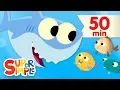 Download Lagu 10 Little Fishies | + More Kids Songs | Super Simple Songs