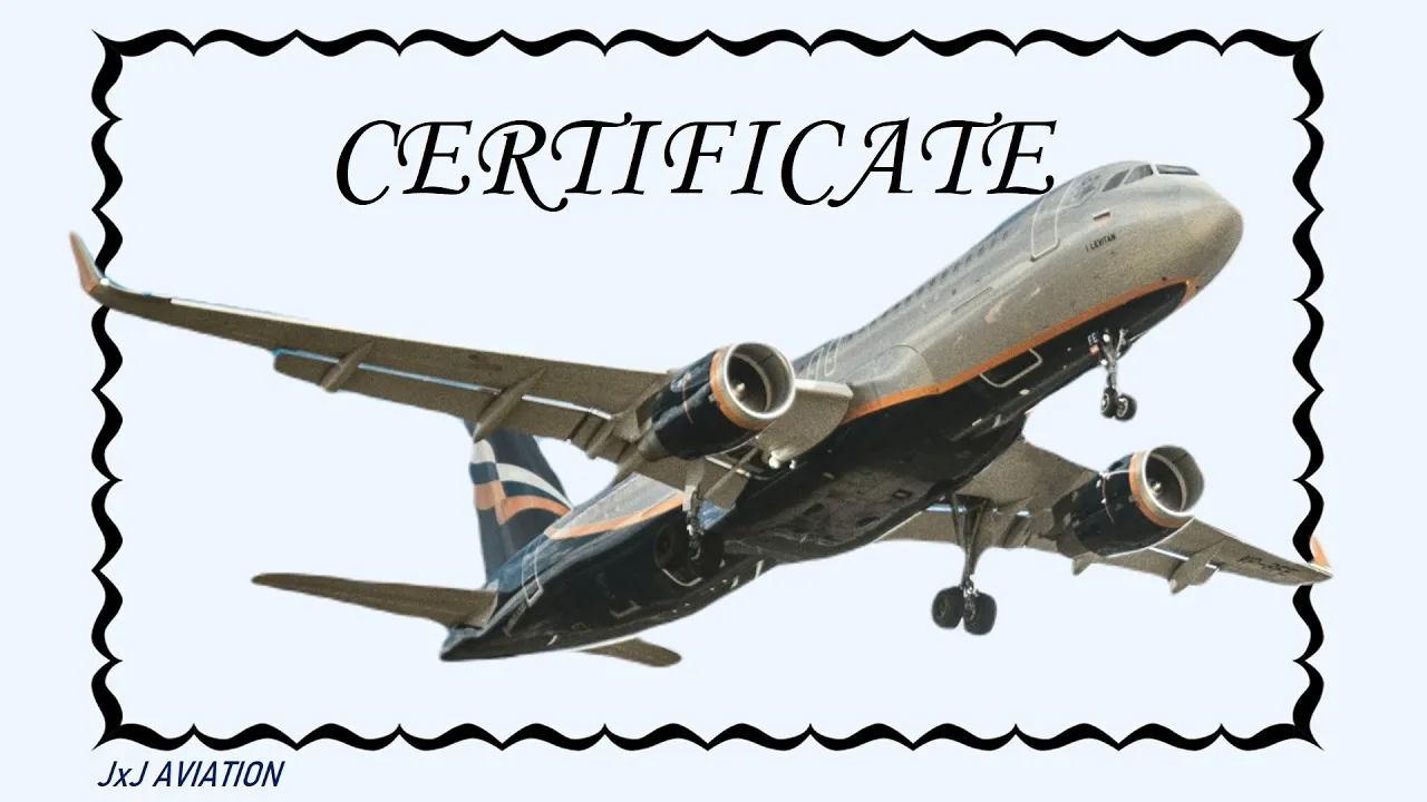 What is the CERTIFICATE OF AIRWORTHINESS? | How is an Aircraft Certified?