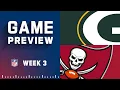Green Bay Packers vs Tampa Bay Buccaneers Week 3
