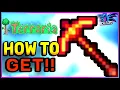 How to CRAFT Molten Pickaxe in Terraria EASILY