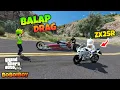 Download Lagu BOBOIBOY KUASA CAHAYA BALAPAN MOTOR DRAG ZX 25R  - GTA 5 MOD BOBOIBOY