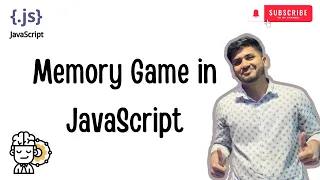Simple Memory Game Using JS Beginner Project
