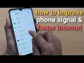 Lagu how to improve mobile signal and get faster internet speed | 4k