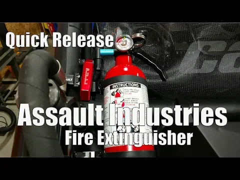 Assault Industries Quick Release Fire Extinguisher Kit Install | Polaris Can-Am Tekton Yamaha