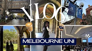 UNIMELB VLOG Making Friends Study Tips Campus Tour Student Life