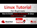 Linux Fundamentals Tutorial in Hindi How to Create Folder or Directory in Linux mkdir Command use