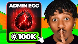 Spending 100,000 For EVERYTHING In Roblox Steal An Egg