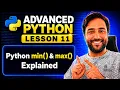 Python min max Explained