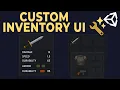 How to Make a Multiplayer Inventory System in Unity Full Tutorial - Dynamic UI