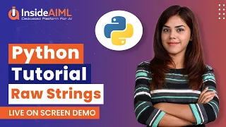 Python Tips For Beginners How To use Raw Strings In Python