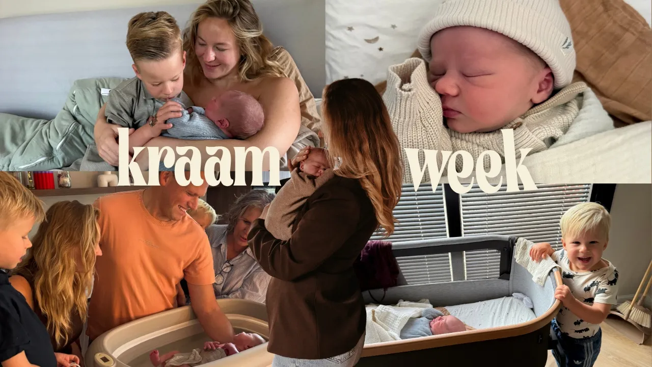 De eerste ontmoeting, Ik zit er doorheen & Lichaam na de Bevalling | Kraamweek Deel 1🫧🩵