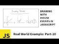 Drawing on Canvas with Mouse Events Javascript Bangla Tutorials