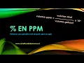 Download Lagu rekenen met procent, ppm en ppb bij scheikunde