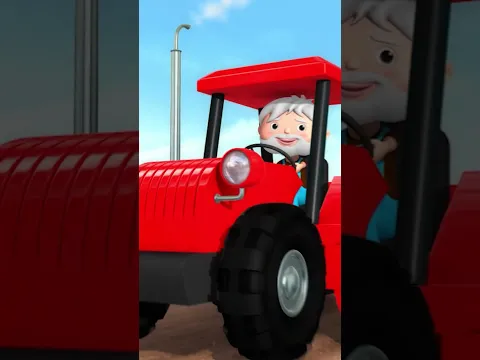 La canción de los tractores de colores 🚜🚜 #Shorts #Tractores