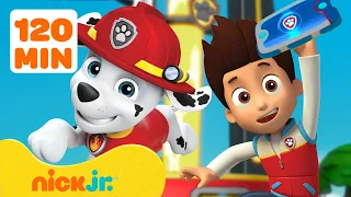 دوريات المخلاب أفضل تقنيات إنقاذ ومغامرات باو باترول مع مارشال ورايدر ساعتان Nick Jr Arabia 