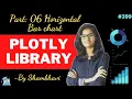 Plotly library part 06 horizontal Bar plot data science exploratory data analysis tips data