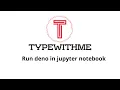 Run javascript typescript in jupyter notebook