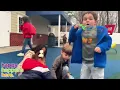Preschool 2 Making Bubble Wands