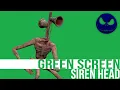 Lagu Siren Head Green Screen (Lil Del model) | Trevor Henderson Fan Made | 4K