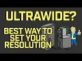 How to Play Fallout Skyrim on Ultrawide Best Method